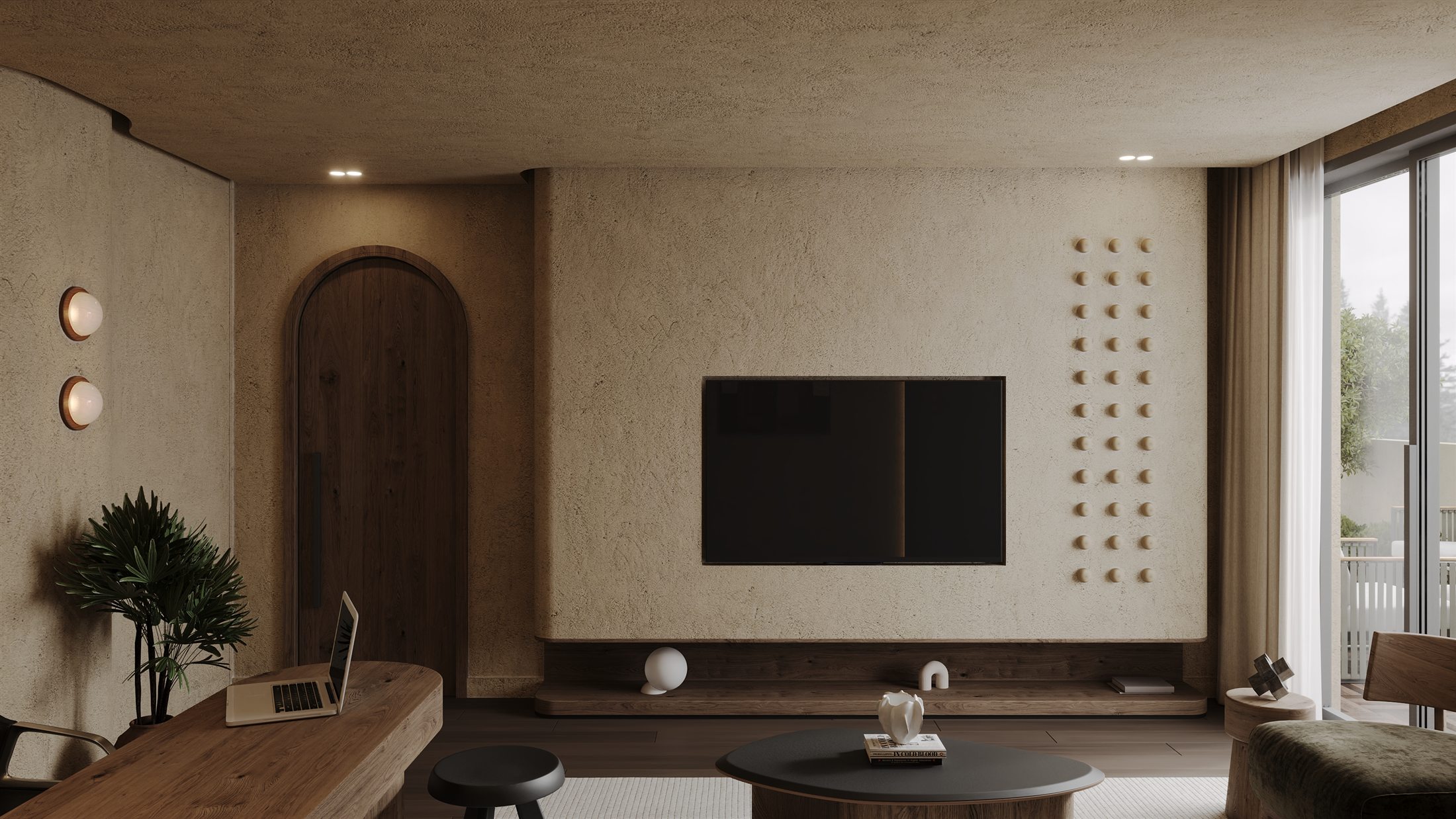 Abeer residence, living wall