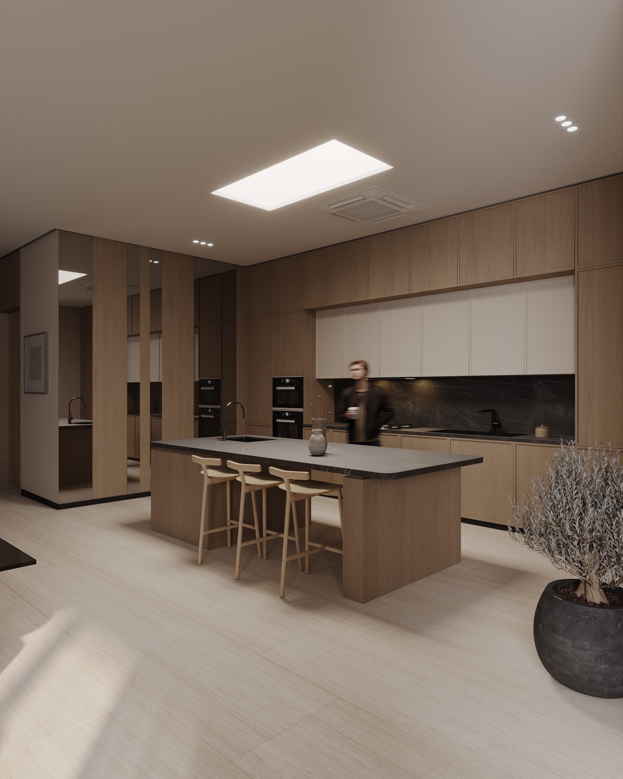 Sahar residence, kitchen