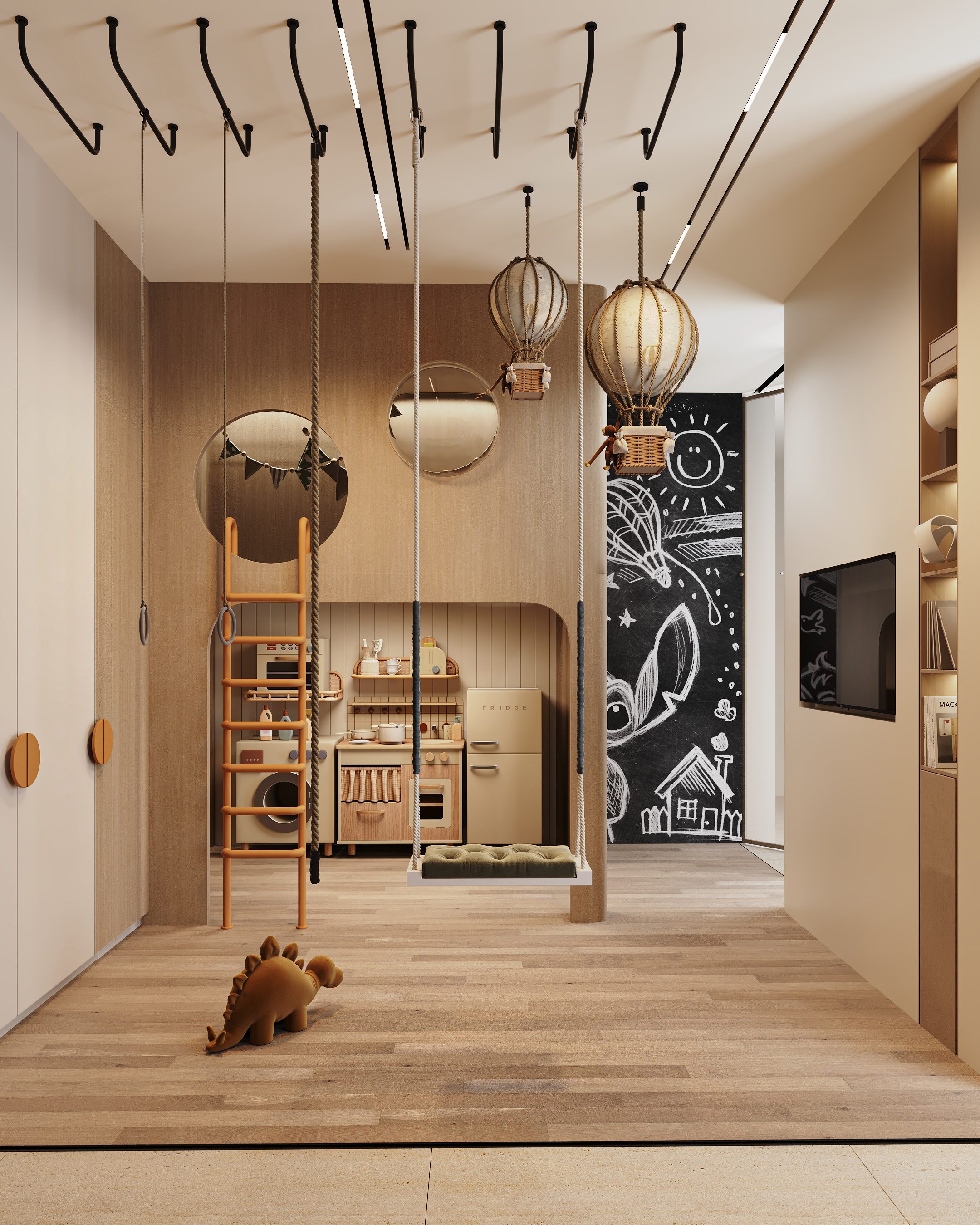Al-Zahem villa, children's room